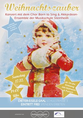 Weihnachtszauber * Chor Born to Sing und Akkordeon-Ensemble