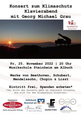 Klavierabend mit Georg Michael Grau